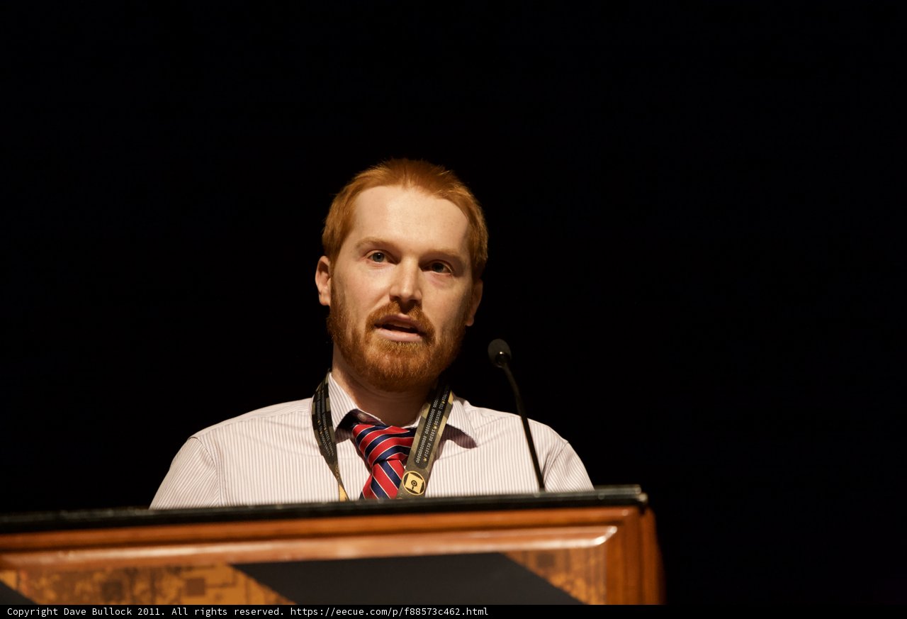 Keynote Speaker Addresses Crowded Room