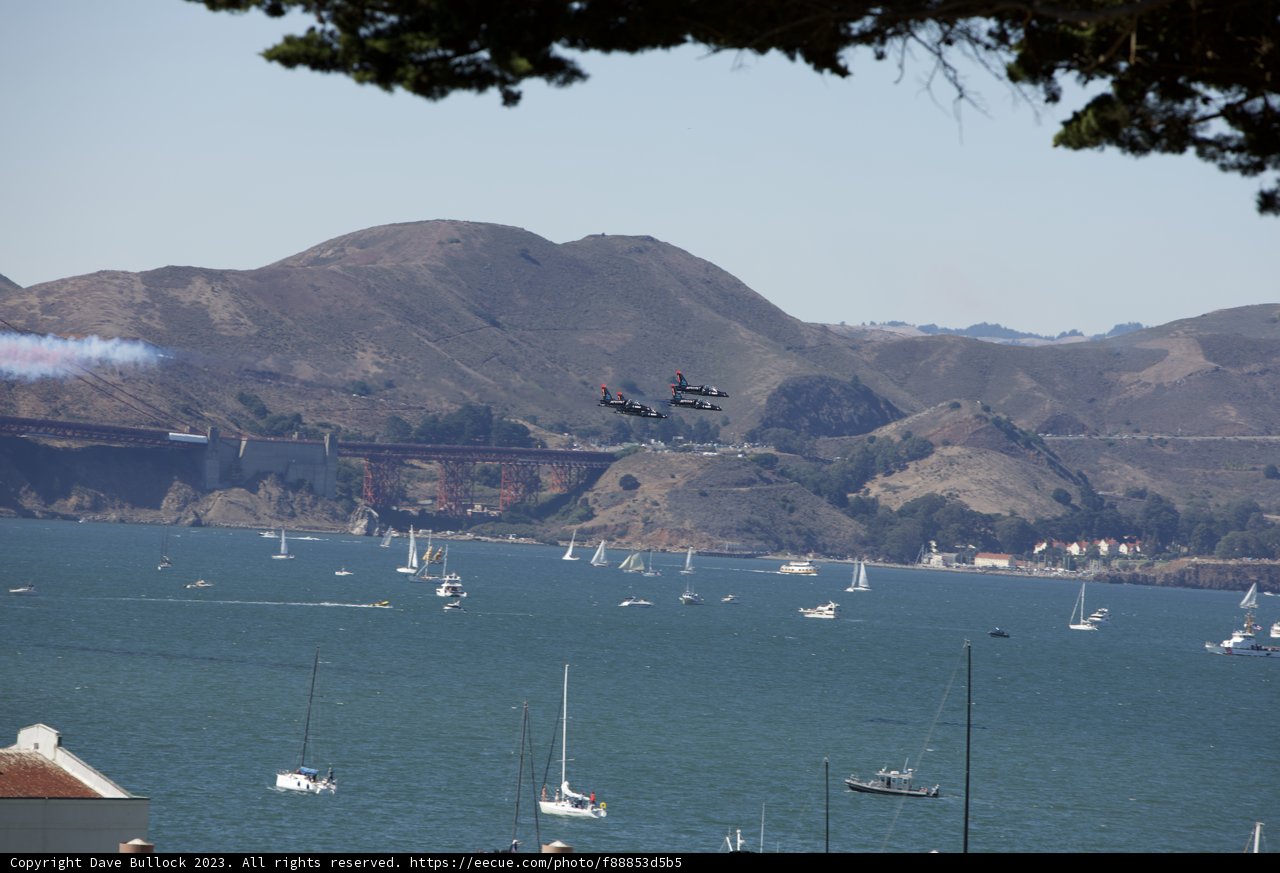 Fleet Week Spectacle at San Francisco Bay