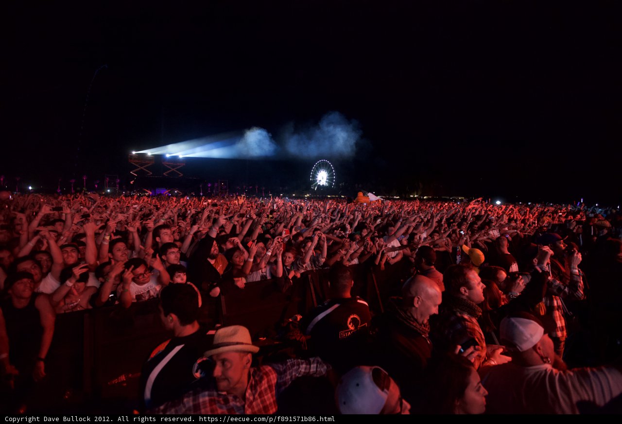 Lights and Hands at Coachella 2012