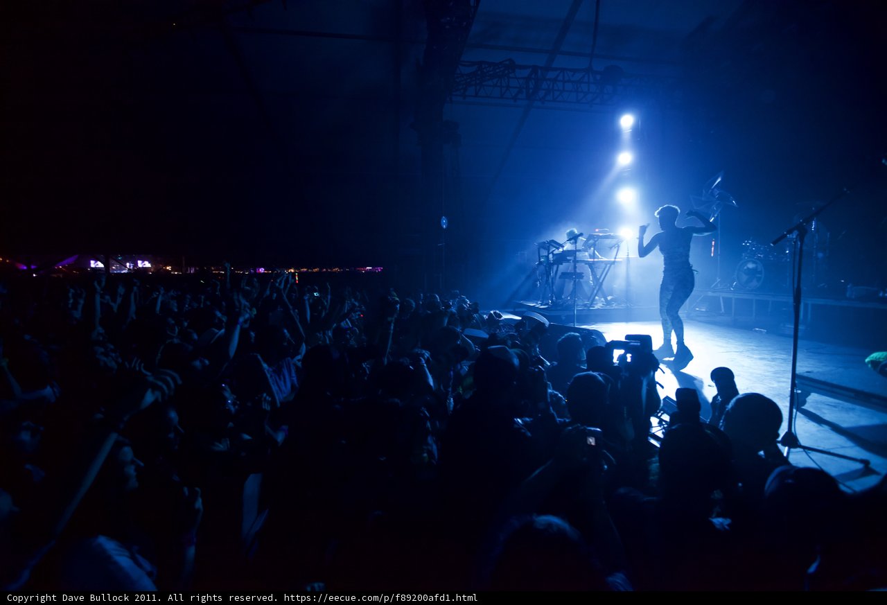 Rocking Out Under the Spotlight