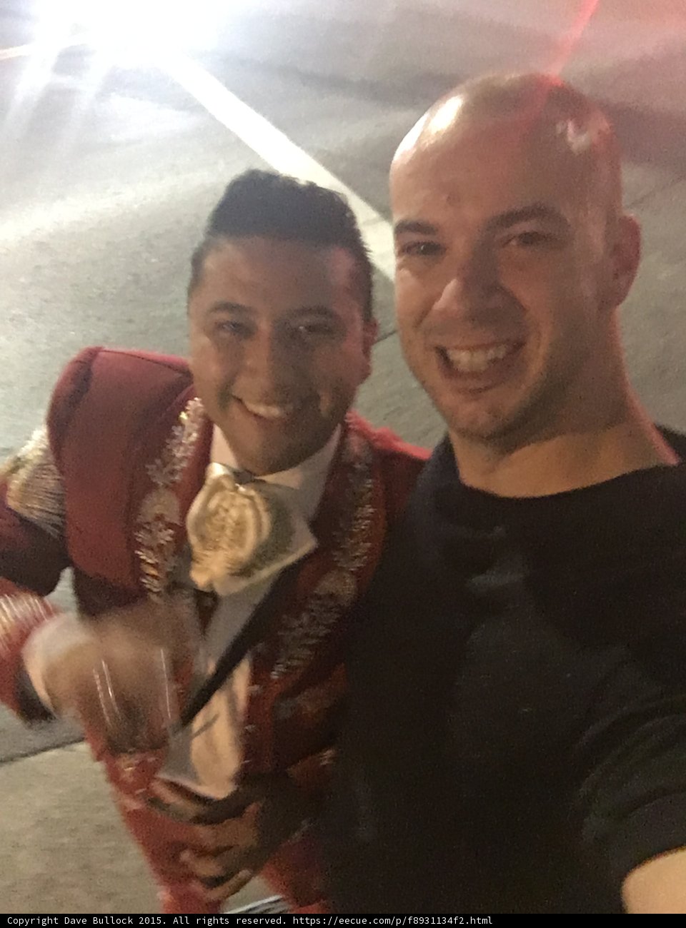 Selfie with a Mariachi