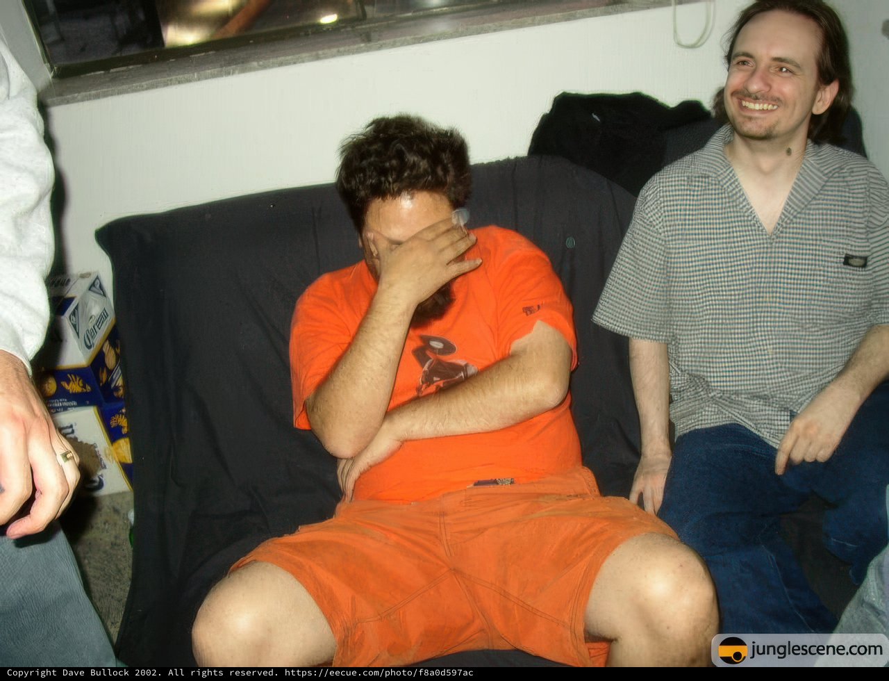 Michael Relaxing on the Couch