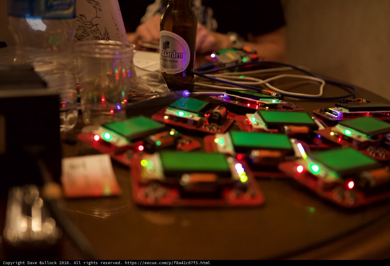 Tech and Booze on Display