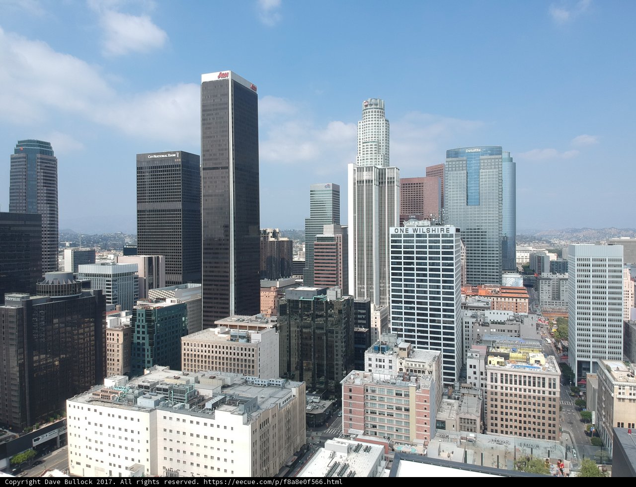 Sky-high View of Los Angeles