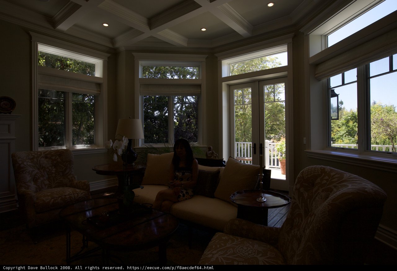 Serene living room with natural light