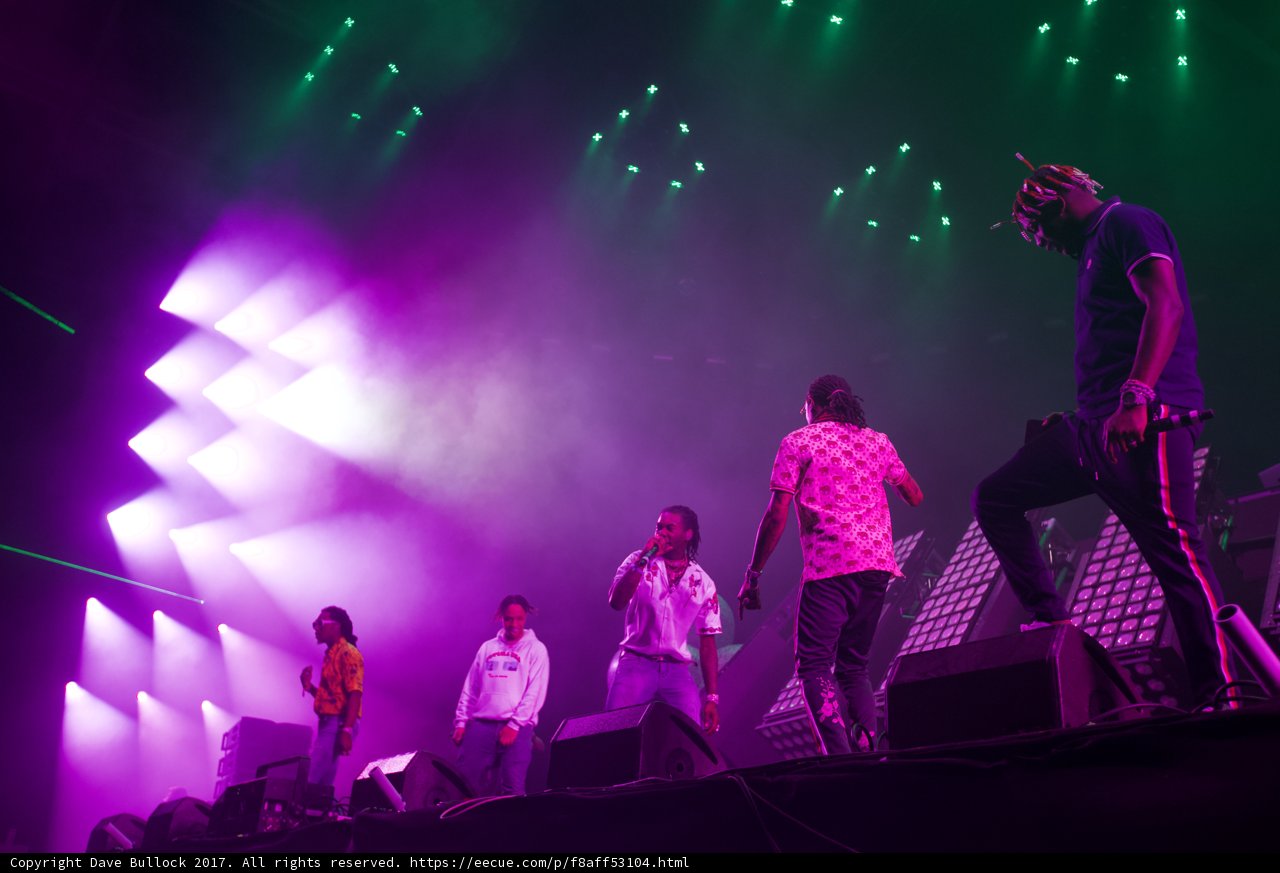 Lil Yachty Rocks the Stage Under Purple Lights at Coachella