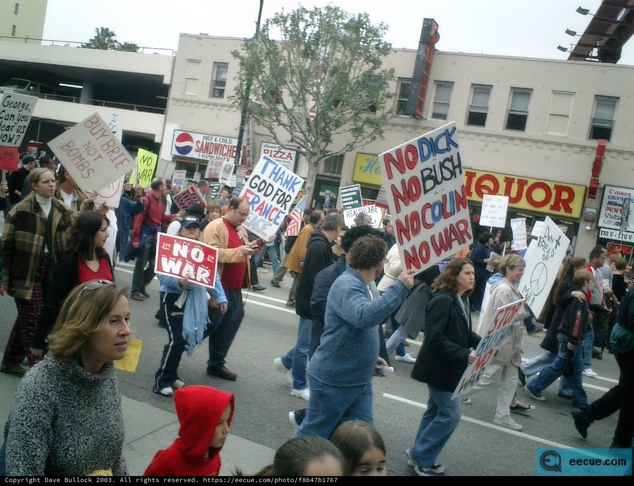 Protest March in the City