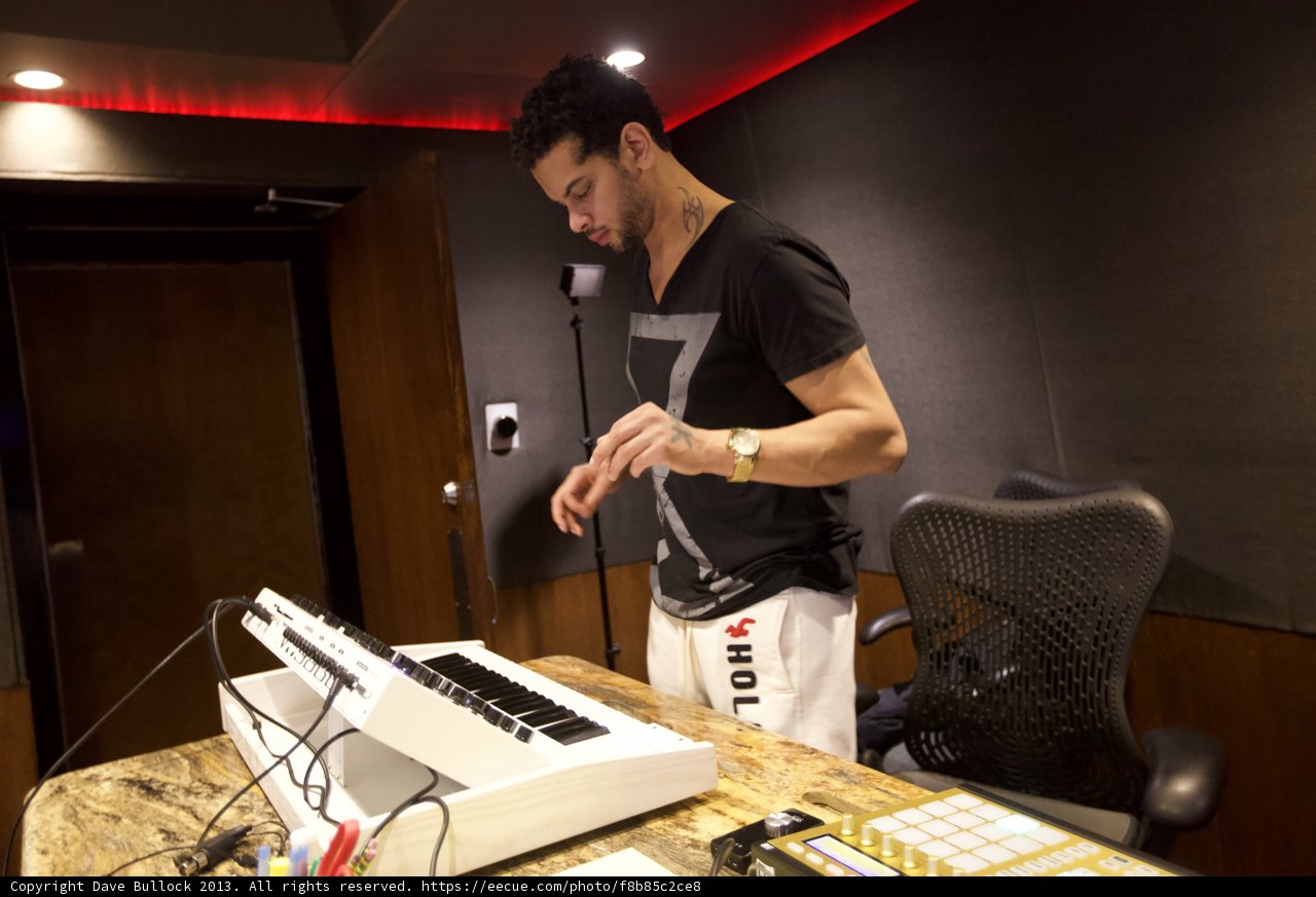 A Musical Moment in the Studio