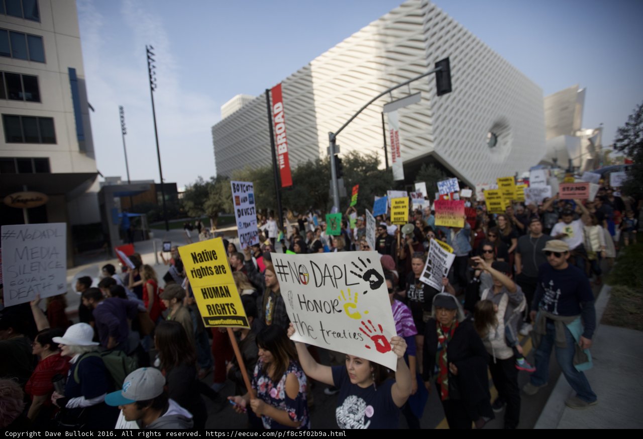 Pre-Coachella Protest: A Crowd Stands Up Against Injustice