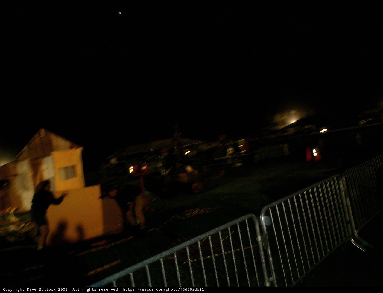 Nighttime Reflections at Coachella