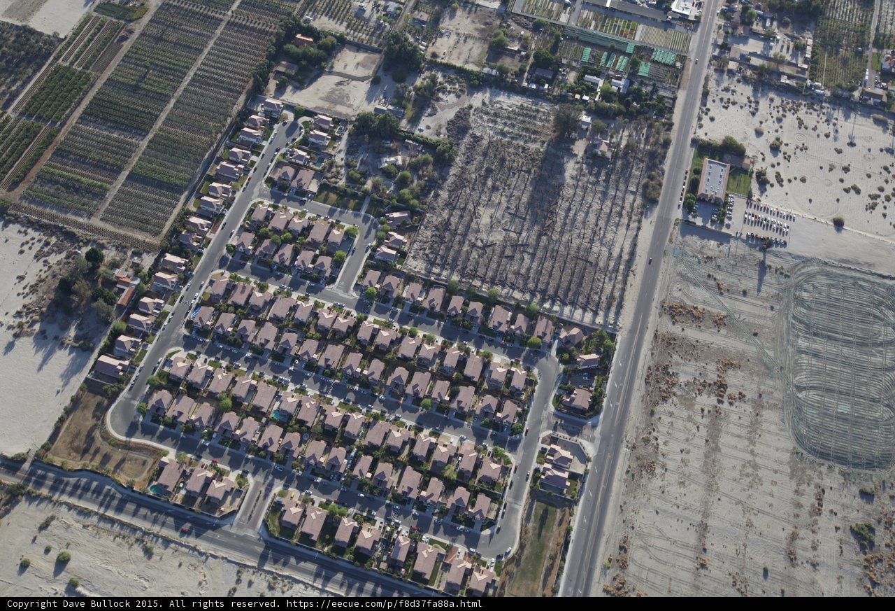 Desert Suburb from Above