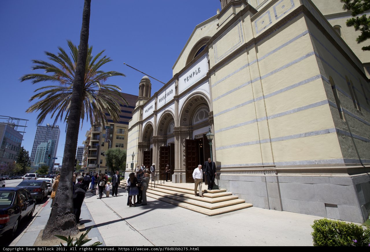 Gathering Outside of the Grand Building