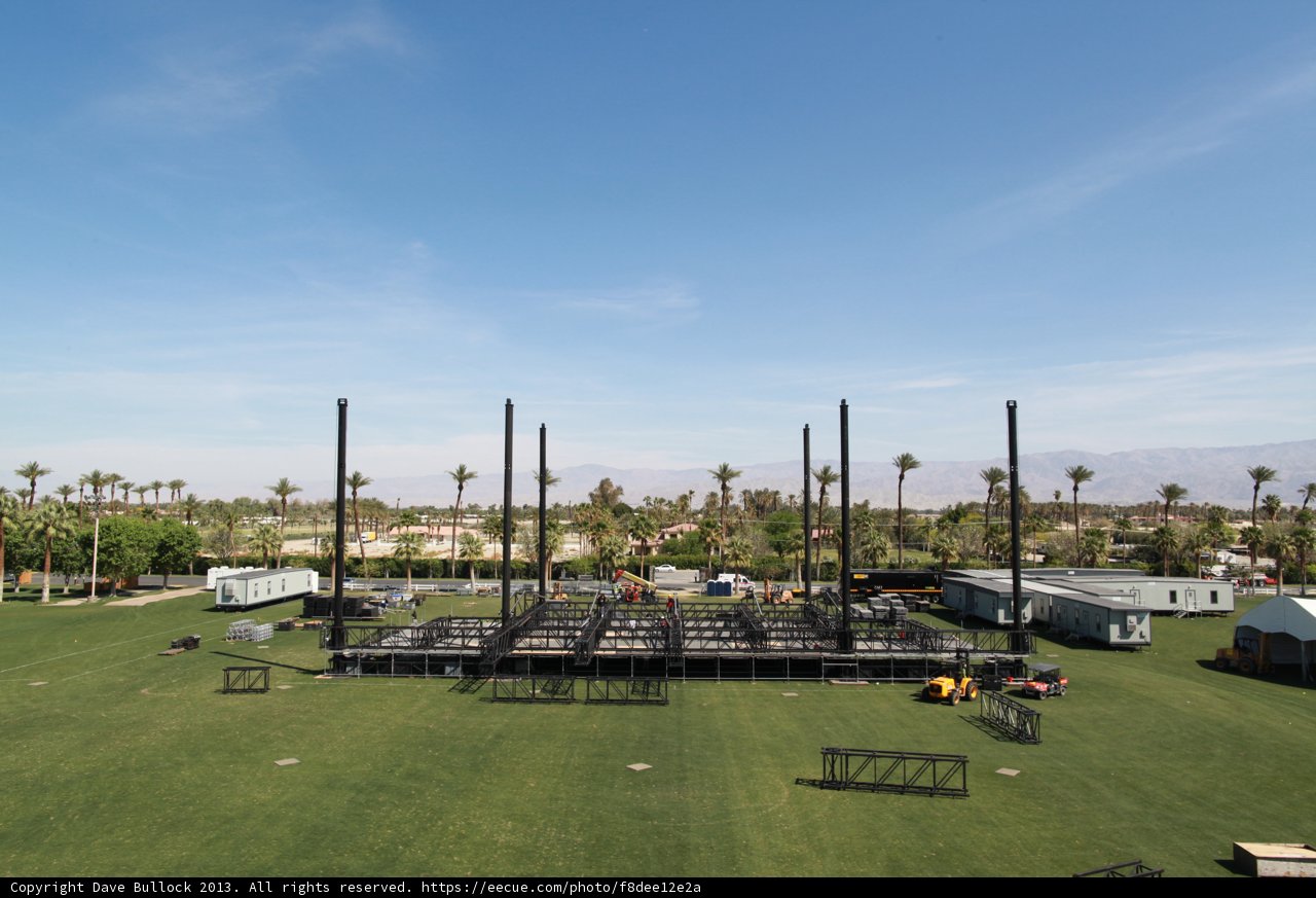 Stage in the Field