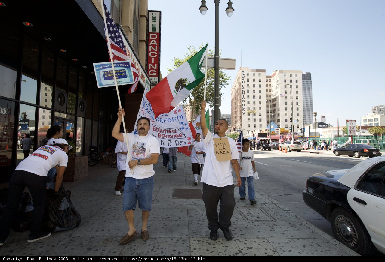 Mayday Rally Brings Abraham Lincoln to City Streets