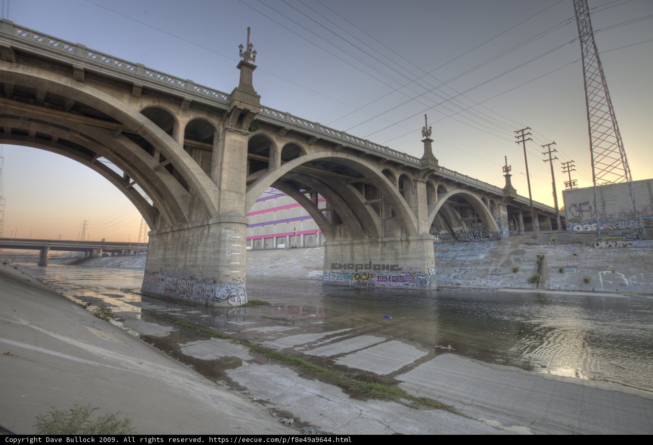Graffiti on the River Bridge