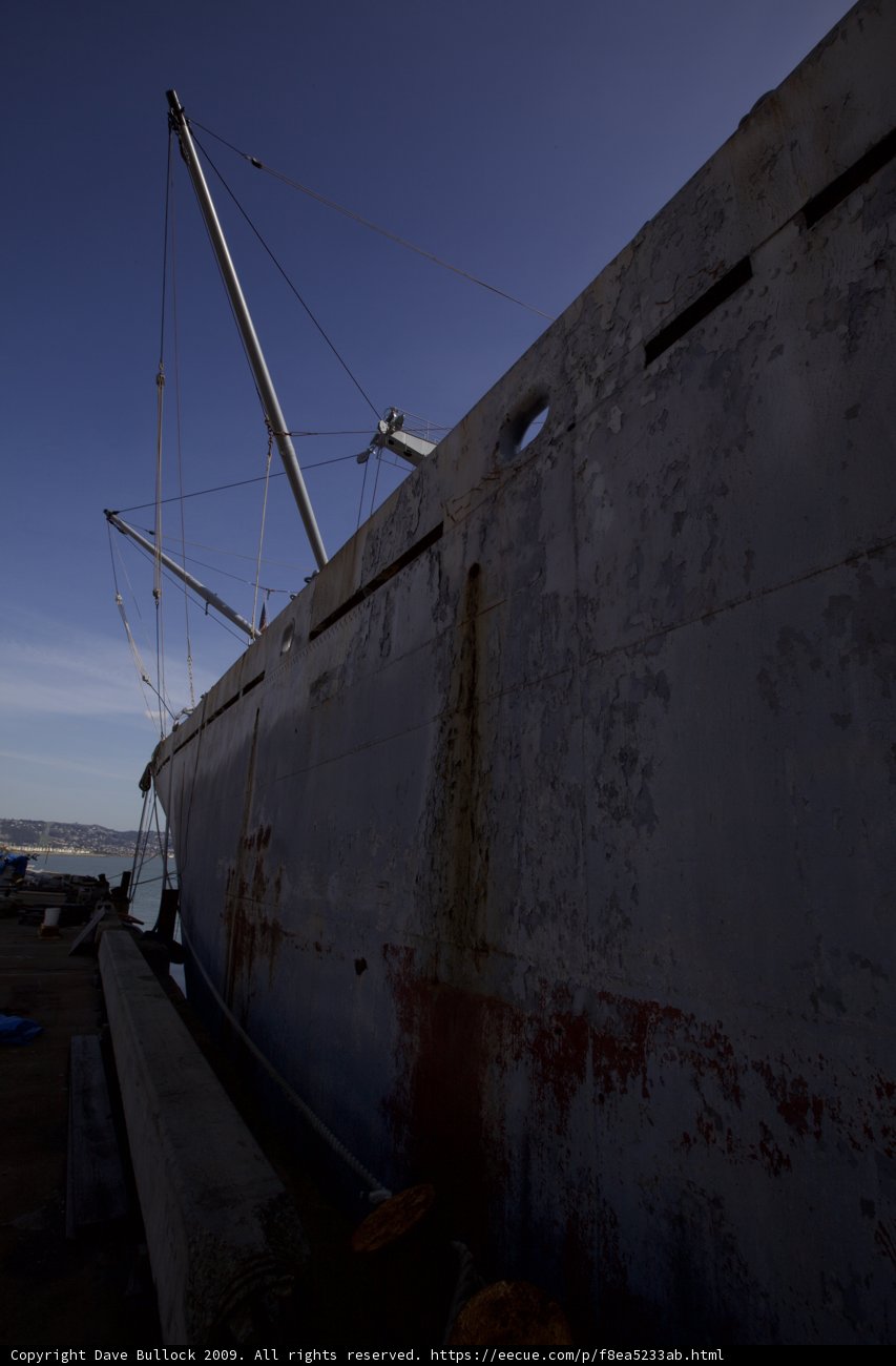 Rusty Boat at Dock