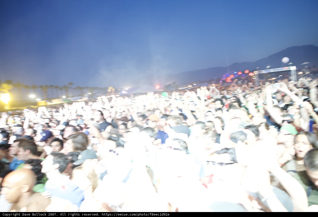 Coachella's Massive Music Crowd