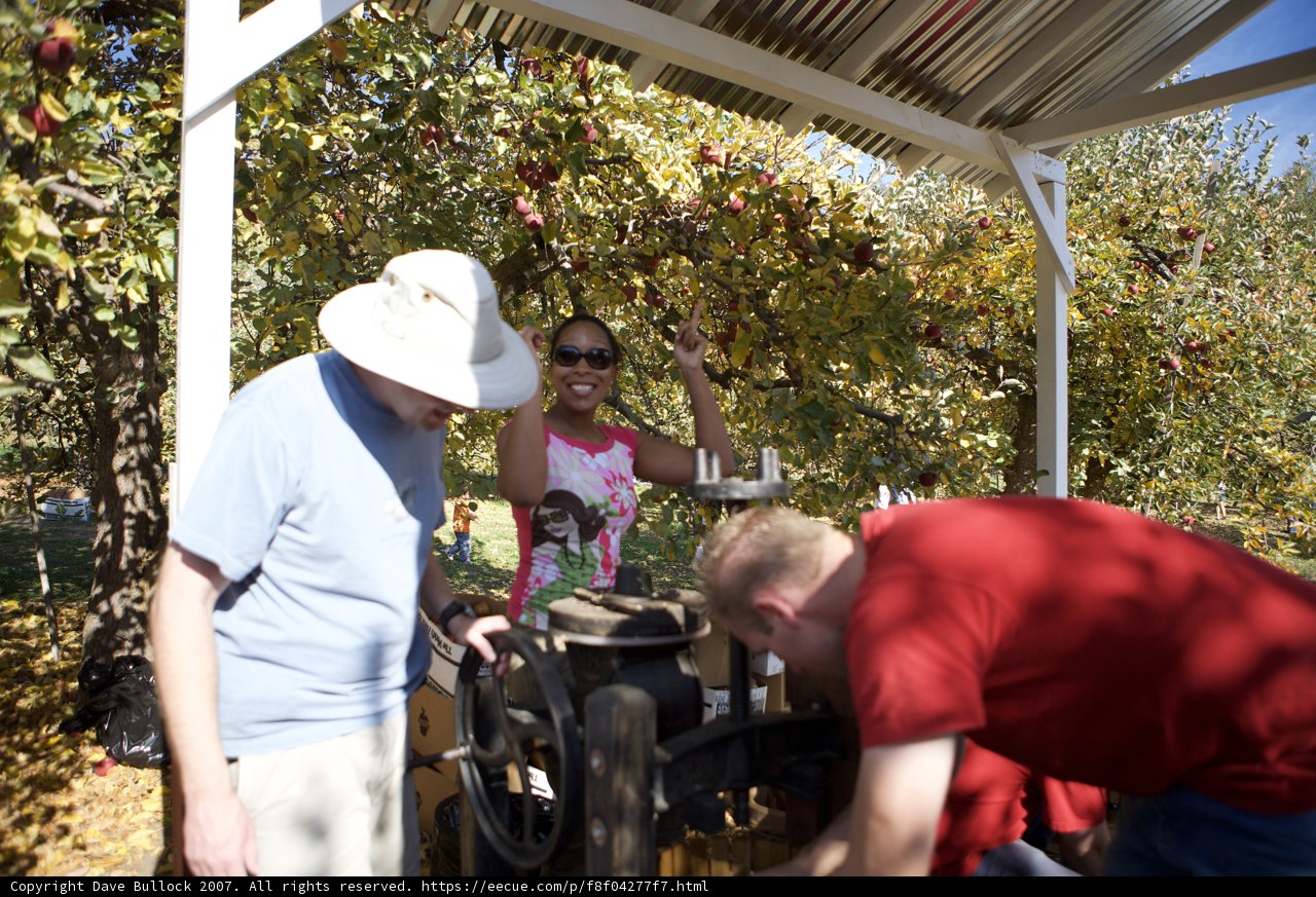 Working on the Harvesting Machine