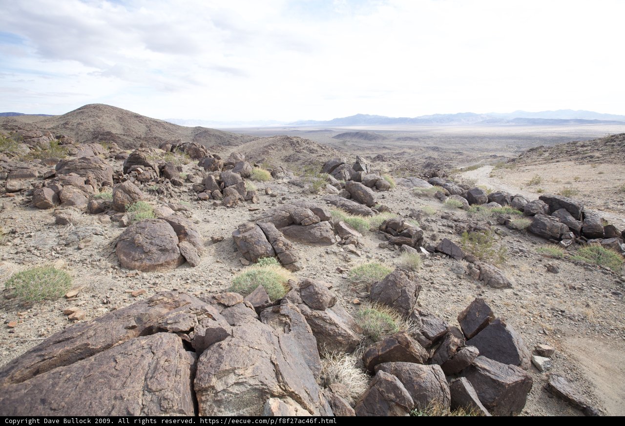 Majestic View of the Rocky Desert