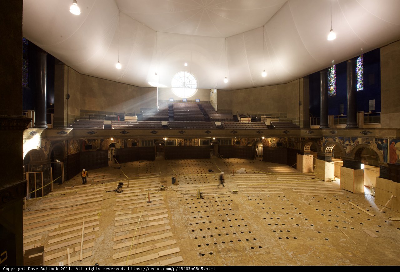 Majestic Interior of a Revered Church