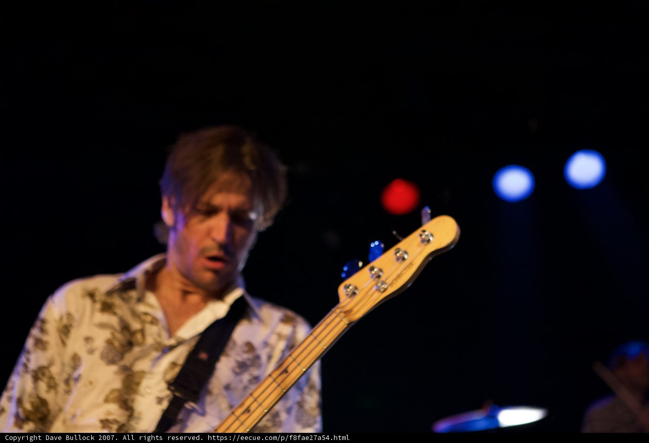 Bassist Rocks the Crowd