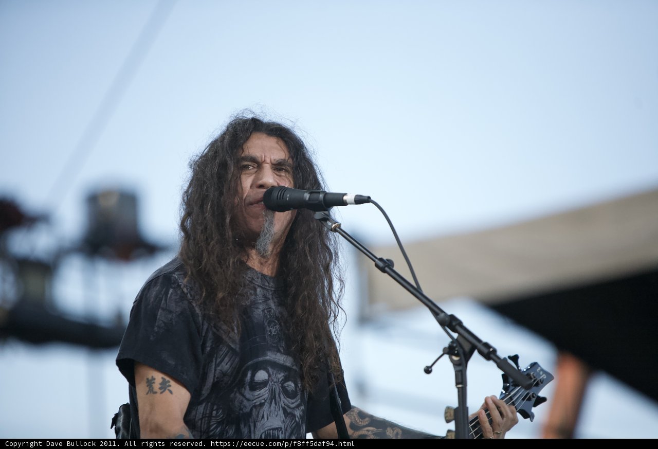 Tom Araya Rocks Big Four Festival with his Guitar and Voice