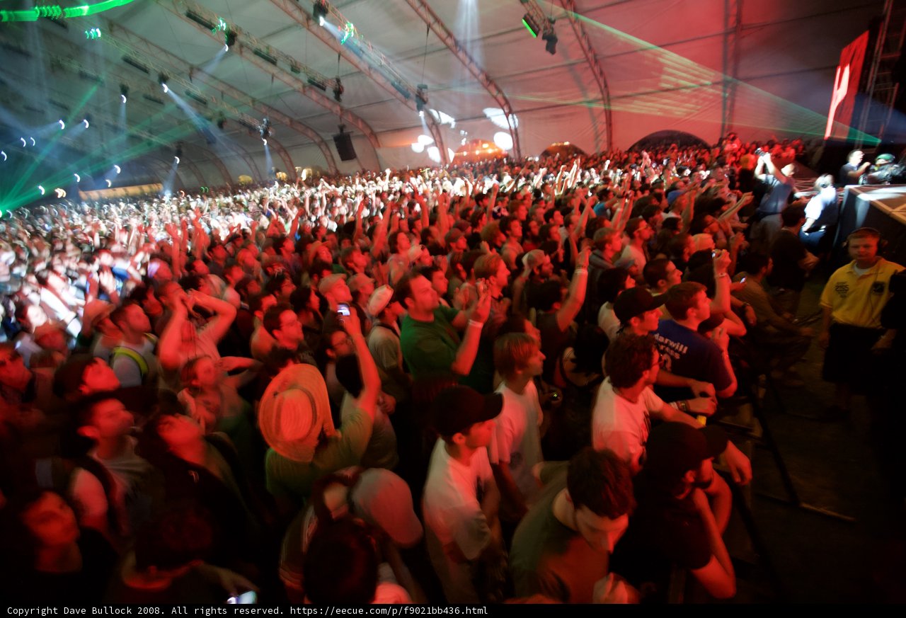 Coachella Concert-Goers Raise the Roof