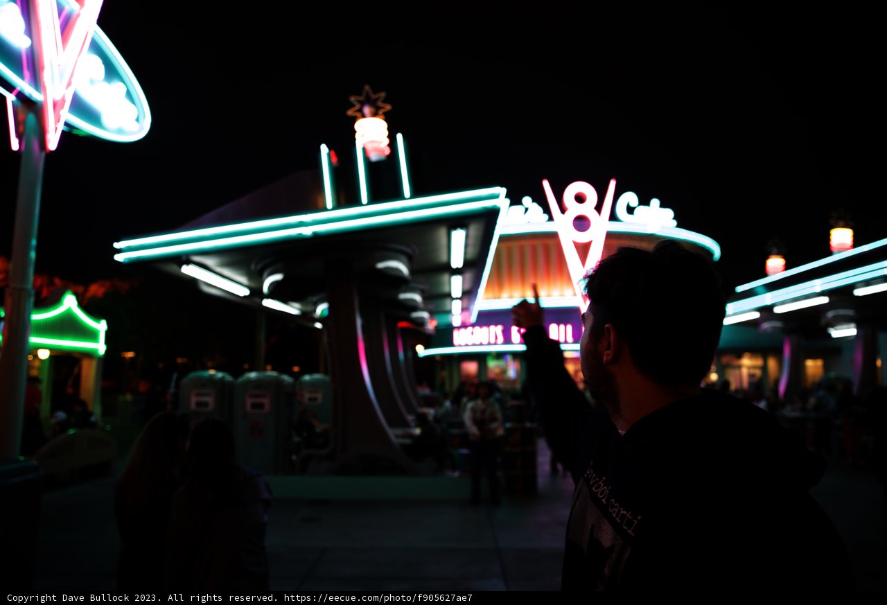 Neon Nights at Disneyland