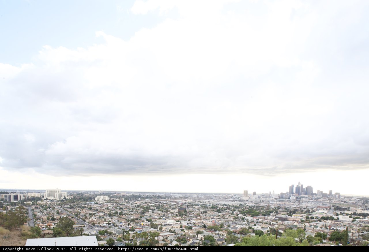 Urban Horizon on a Cloudy Day