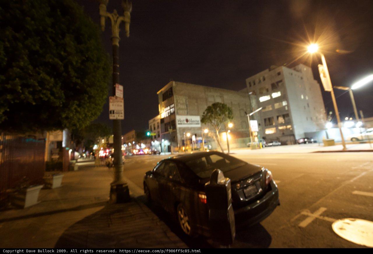 Parked Coupe in the City
