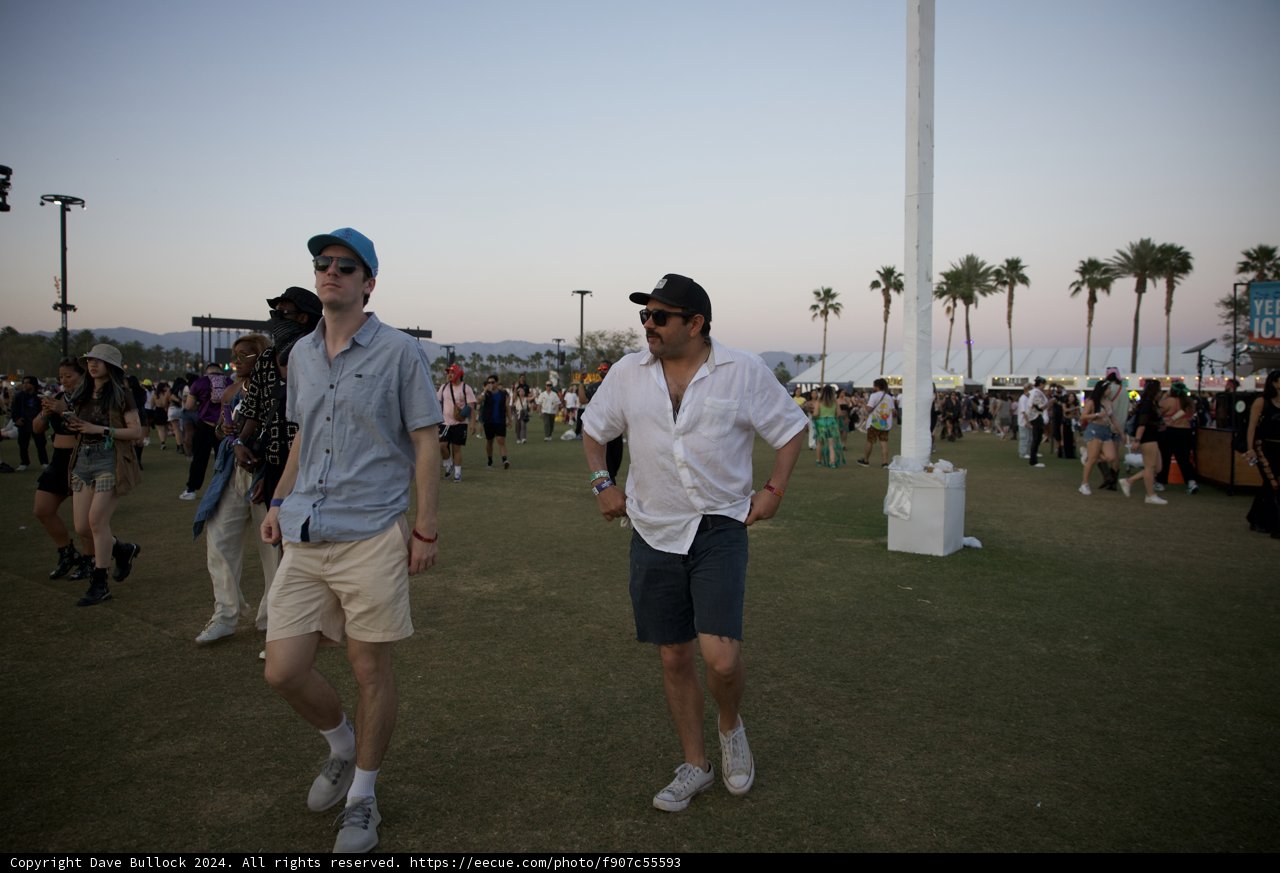Sunny Stroll at Coachella 2024