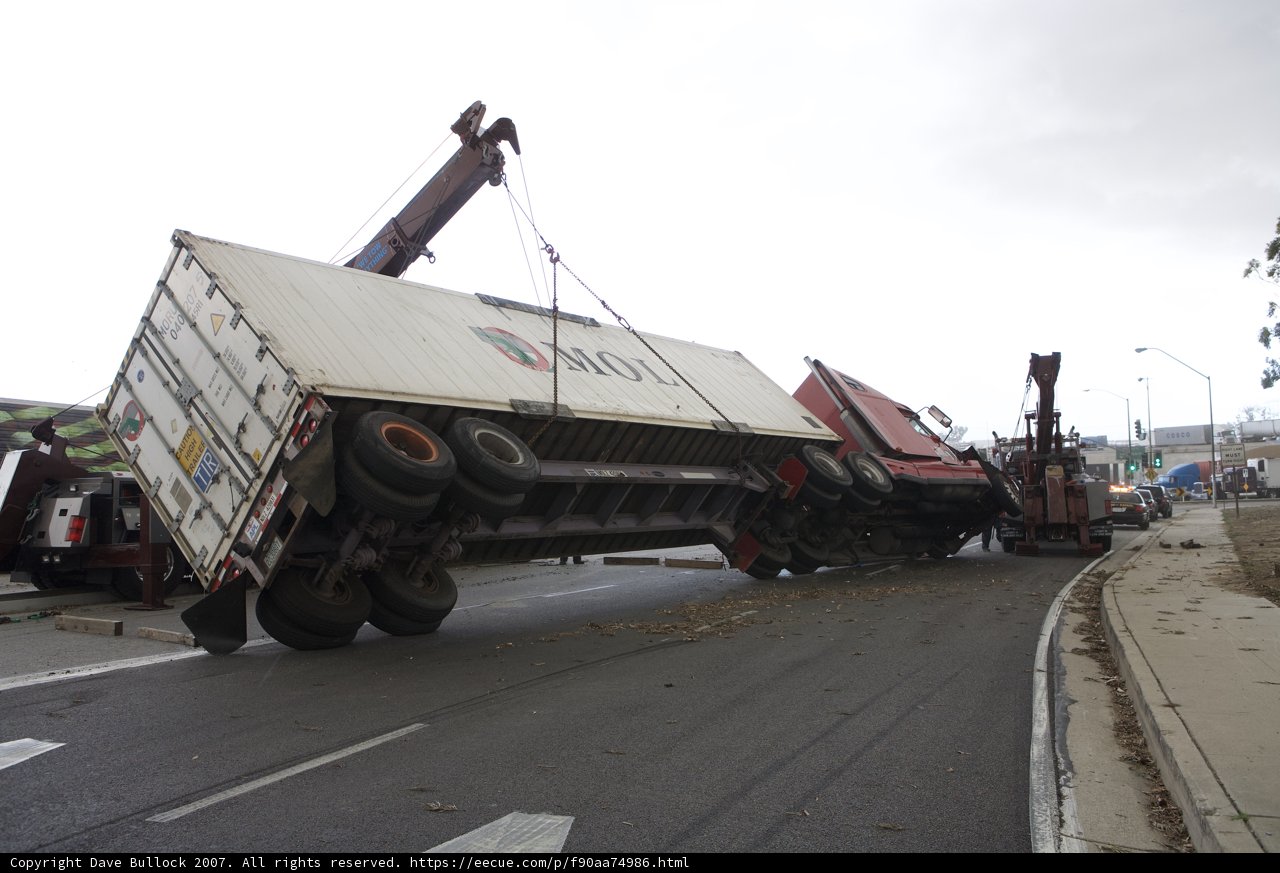 Truck Lifted Up