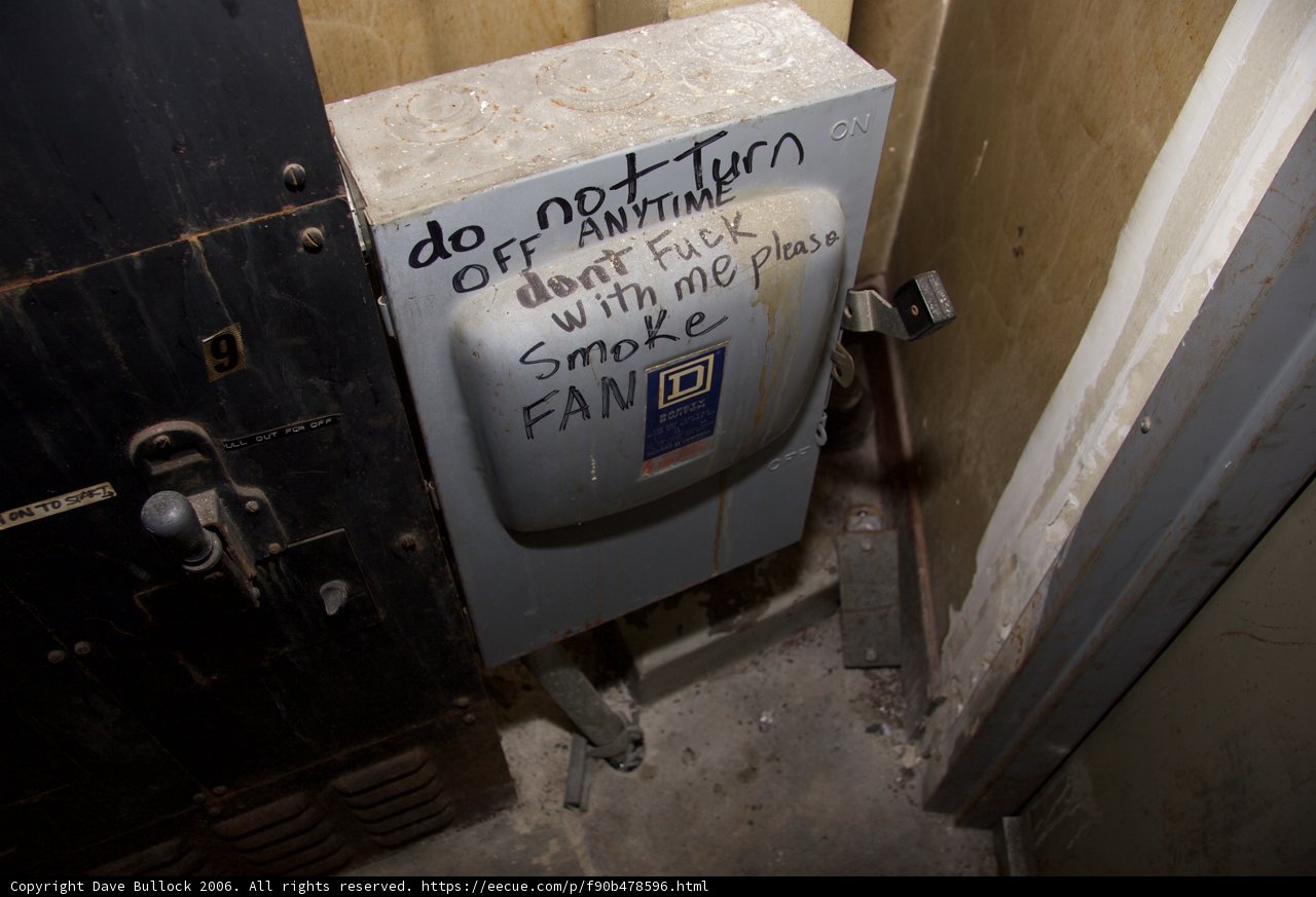 Defaced Door