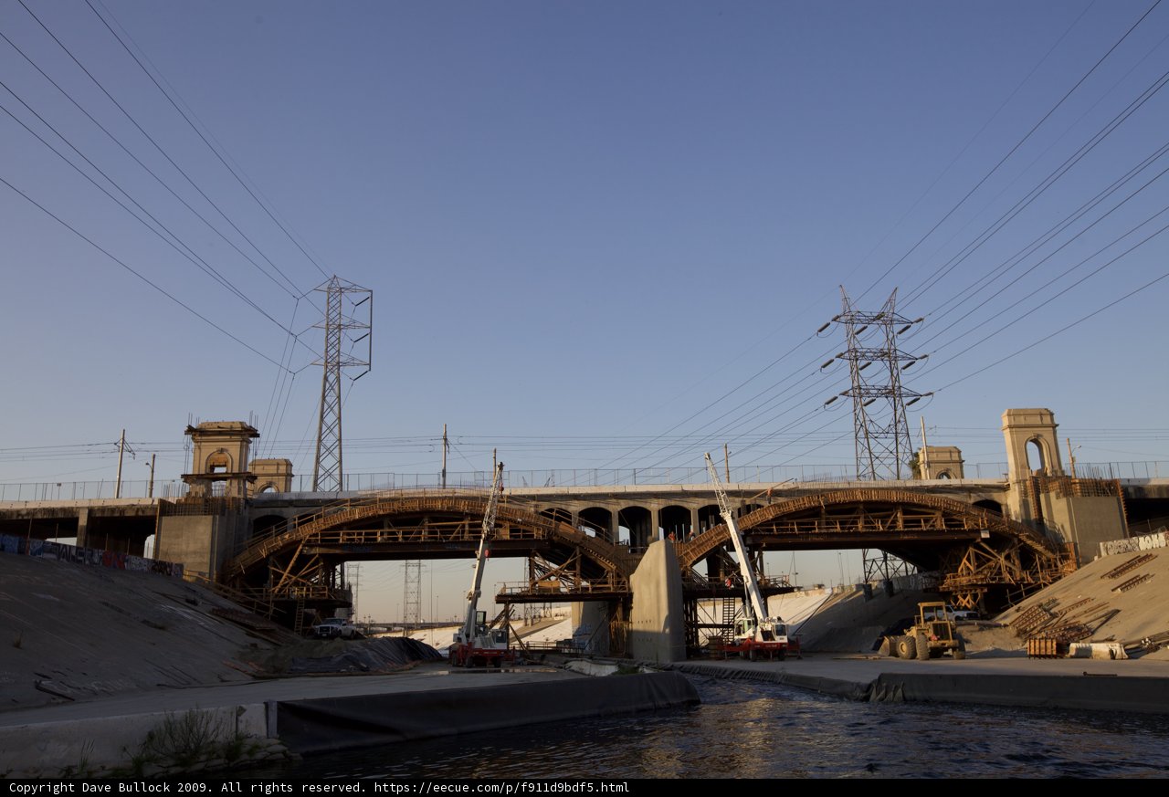 Overpass Bridge over La River