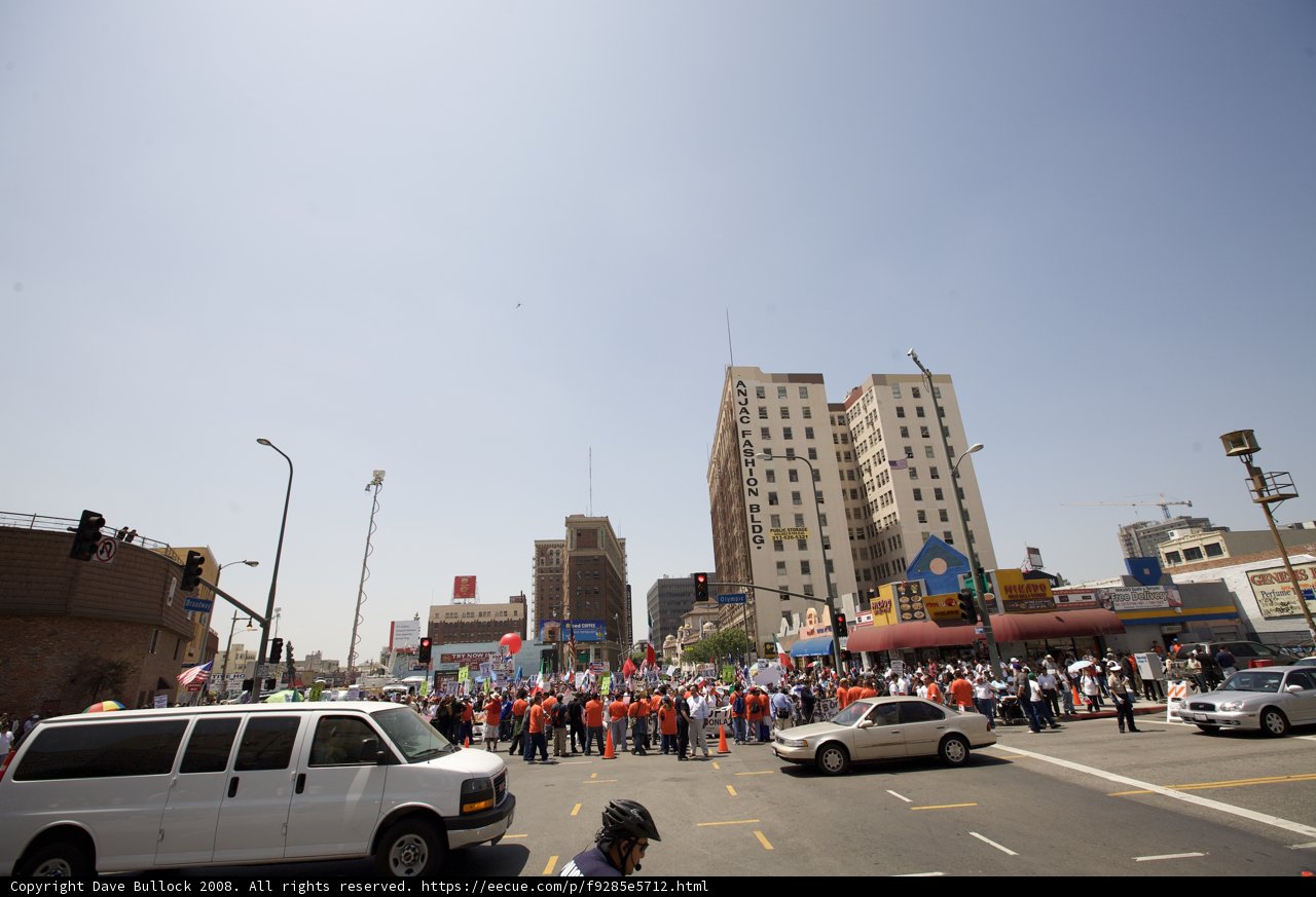 May Day Rally in the Heart of the City