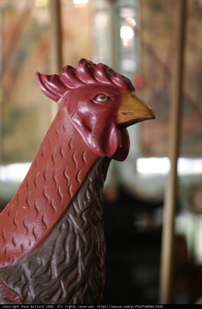 Regal Rooster Figurine