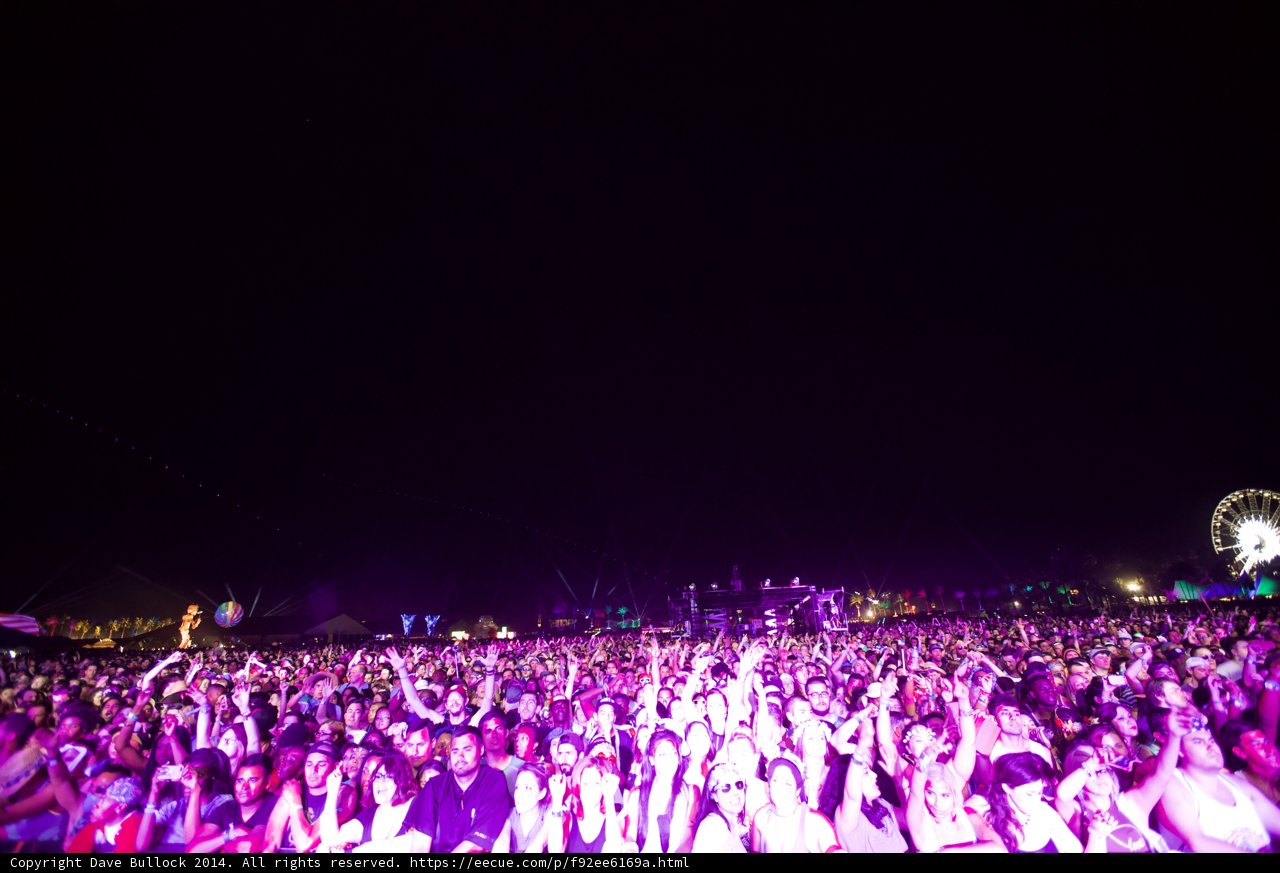 Midnight Crowd at Coachella