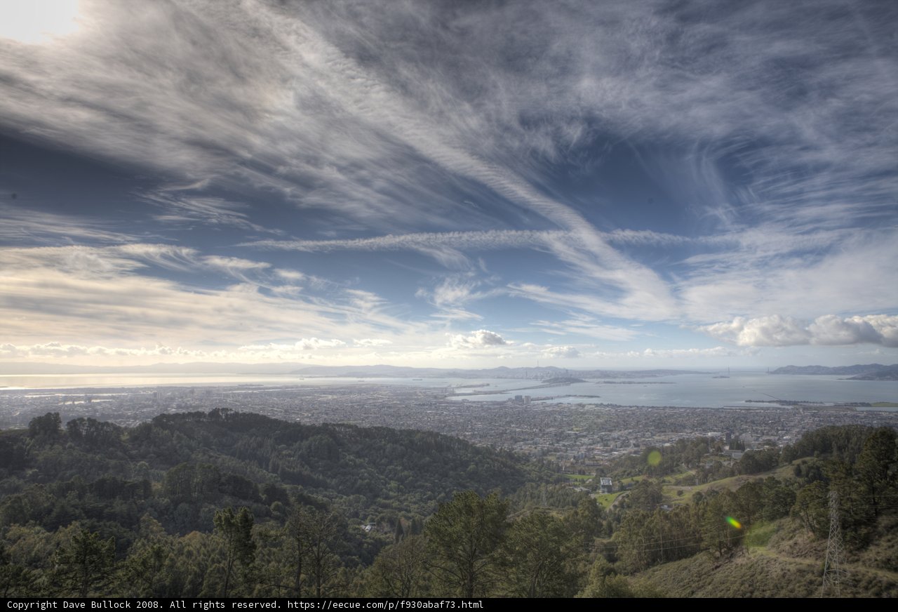 City and Mountain View from Hilltop