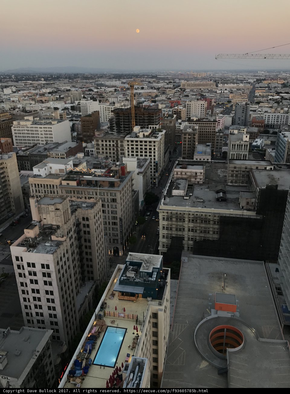 Moon Over City of Angels