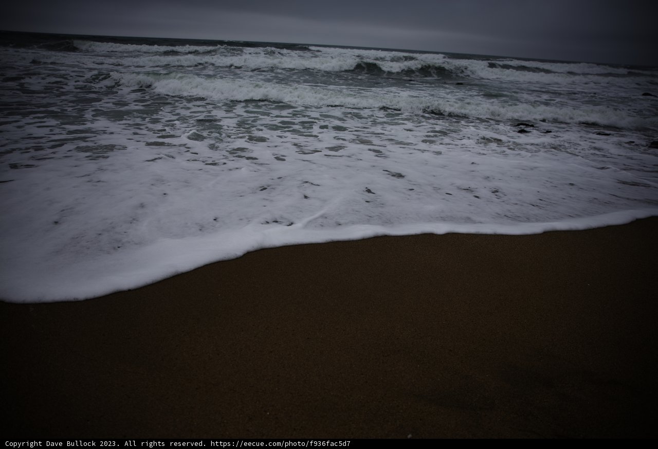 Surf's Up at Secret Beach Pescadero