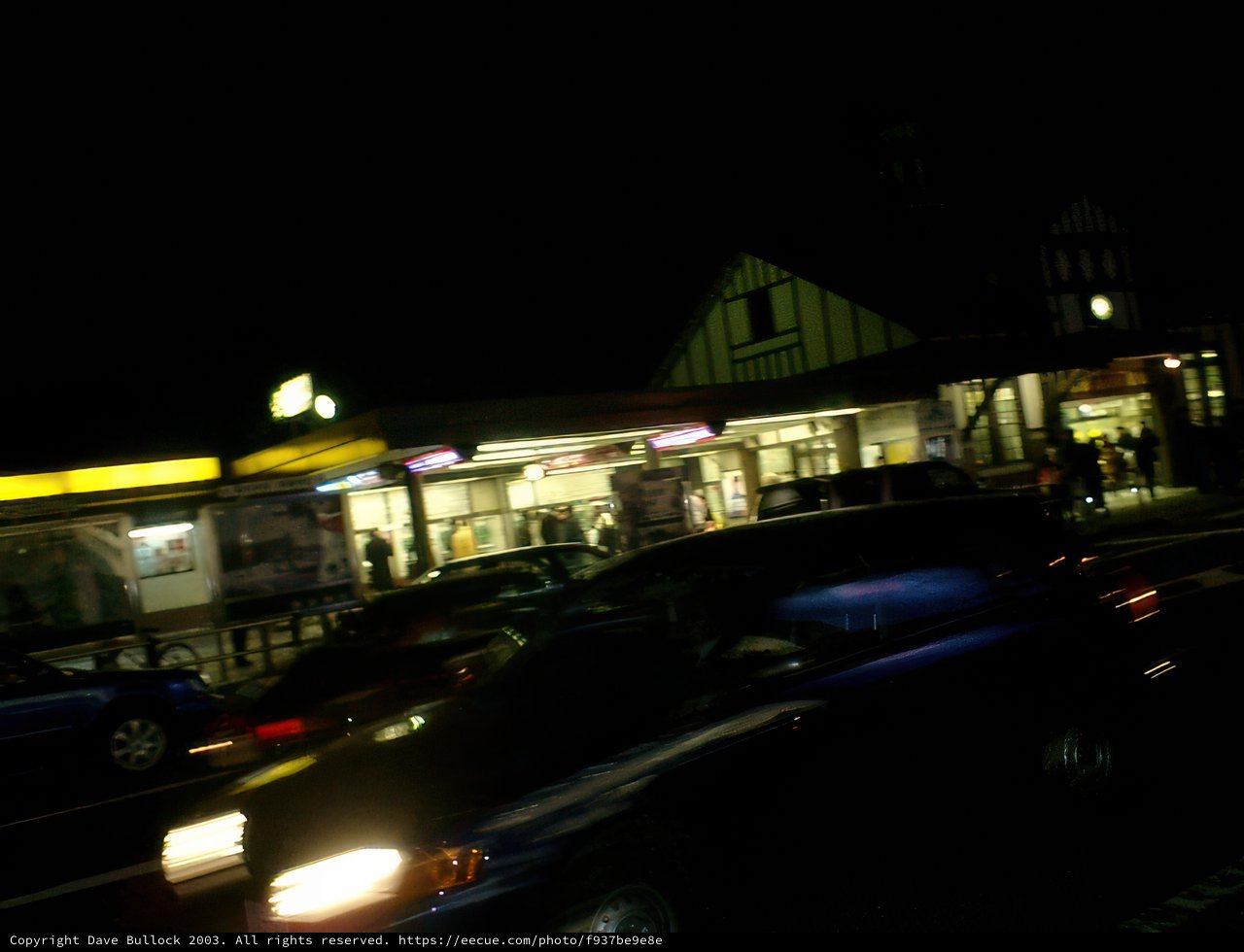 Night Drive in the Metropolis