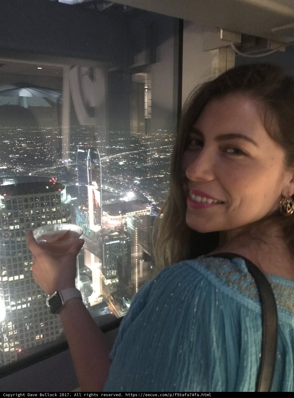 Sipping Wine and Soaking up the Cityscape