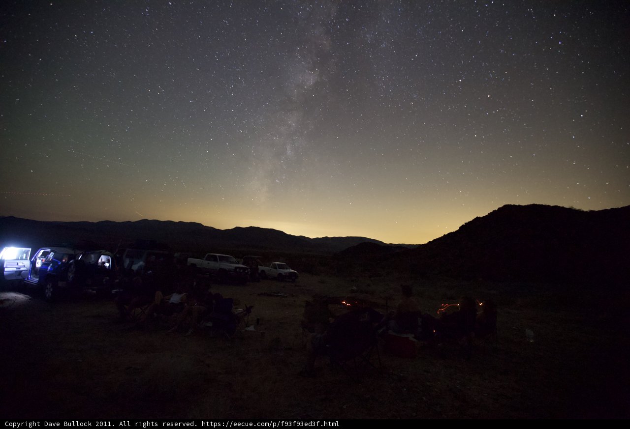 Starry Night around the Campfire