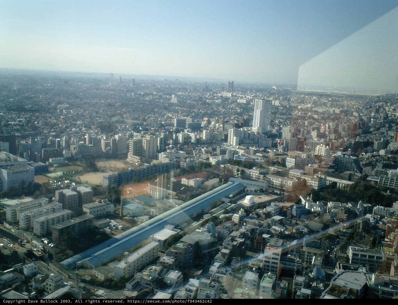 View from the Top of Tokyo's Cityscape