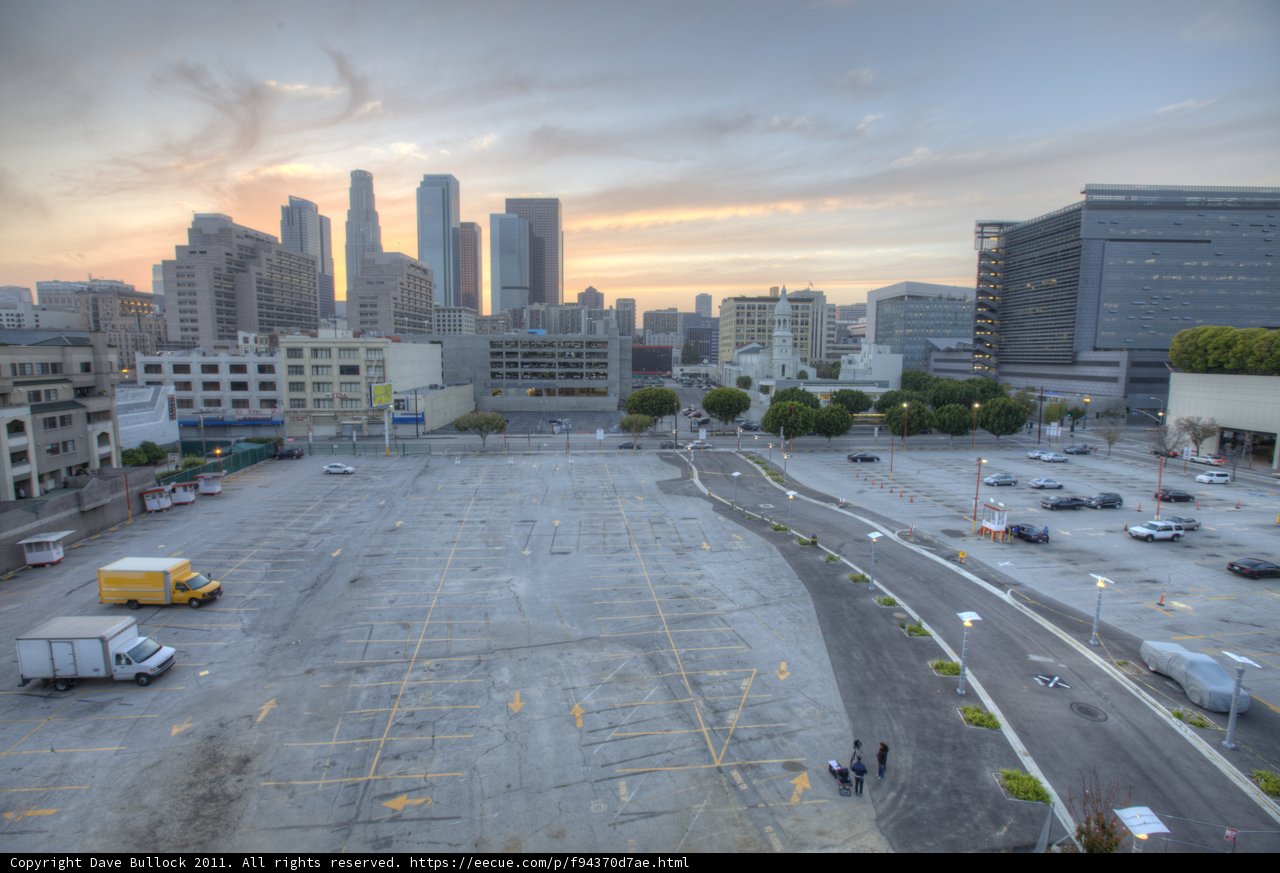 City Life at Dusk