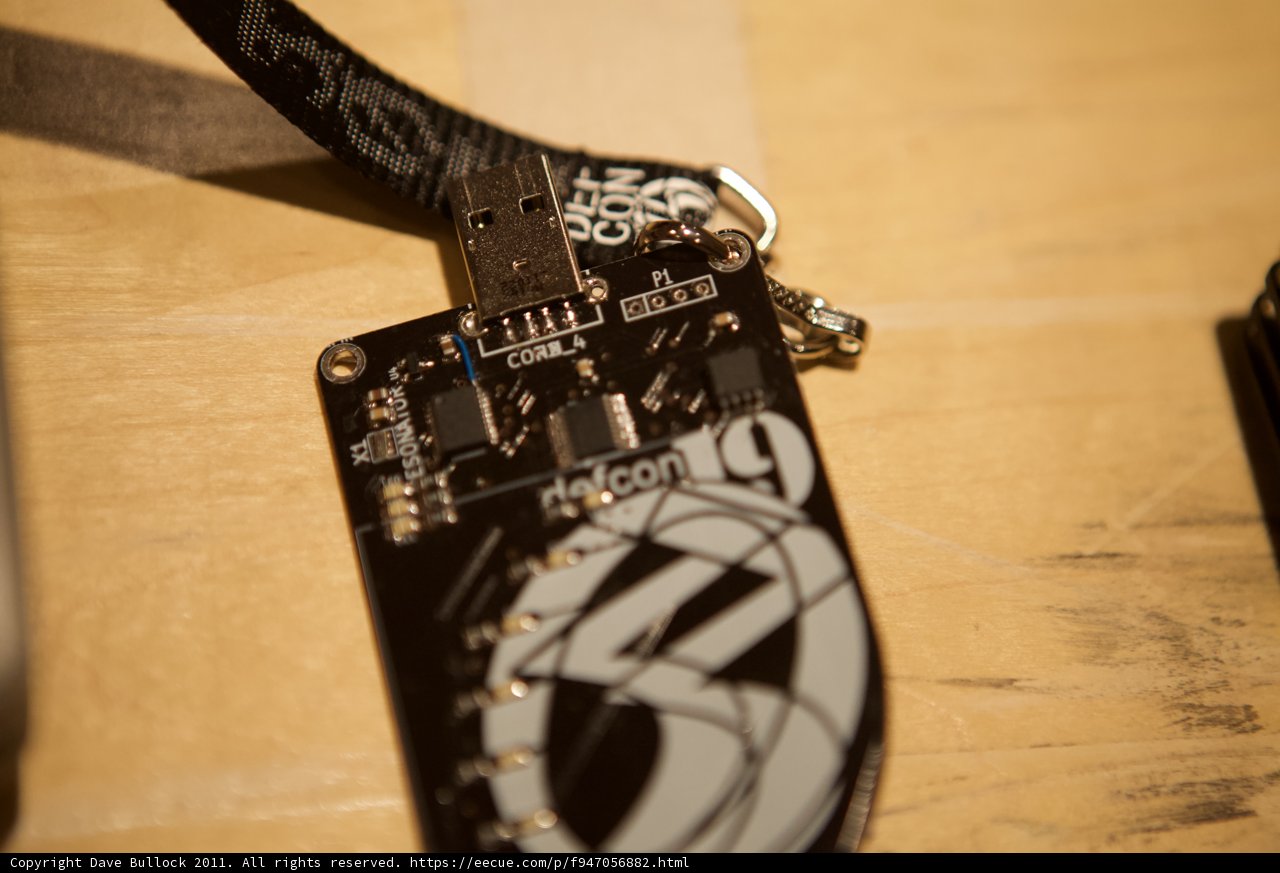 Defcon 2011 USB Keychain