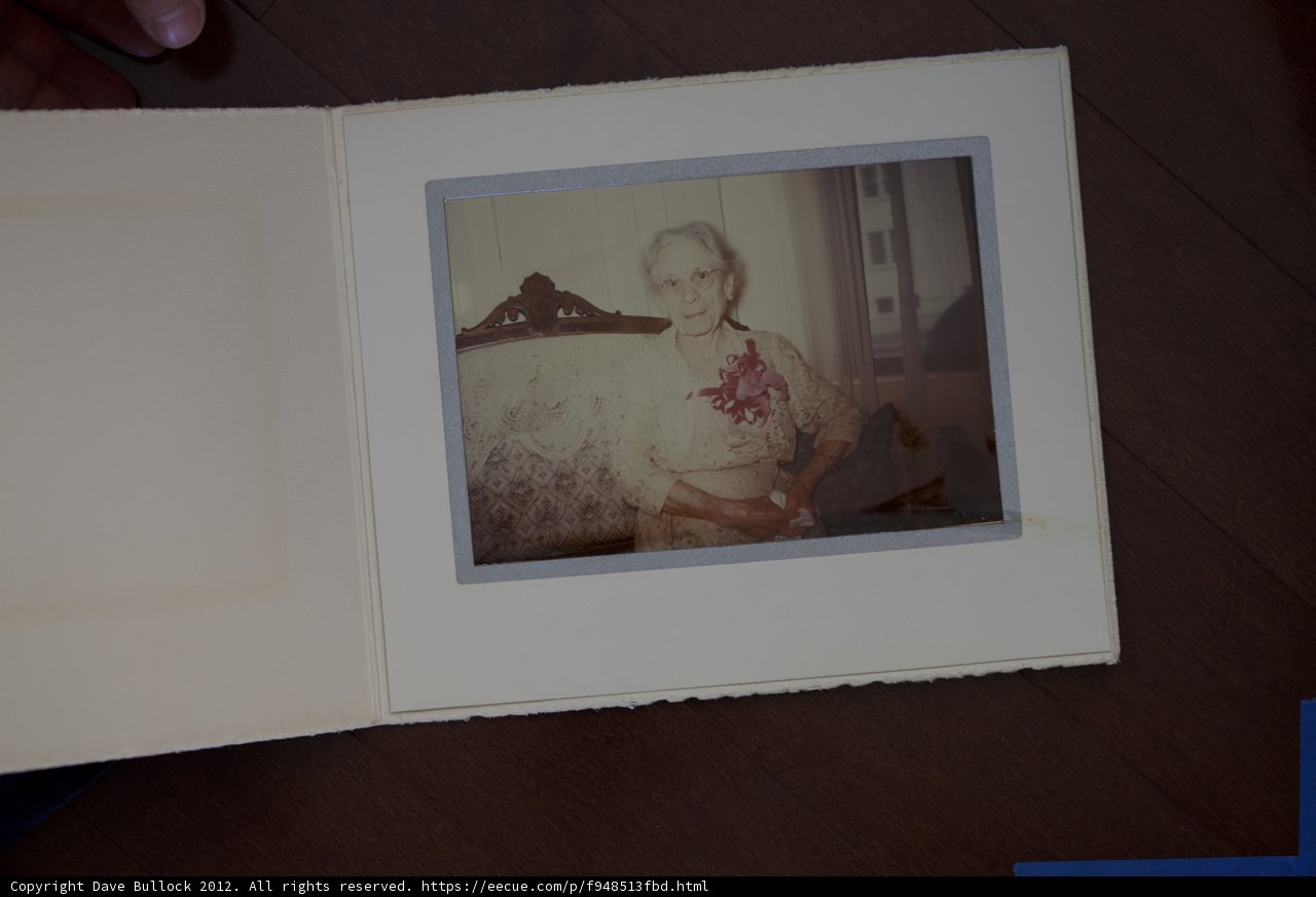 The Matriarch of the Bullock Curtis Family