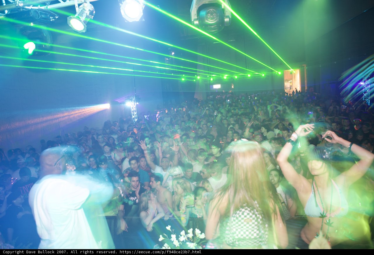 Green Spotlight Nightlife