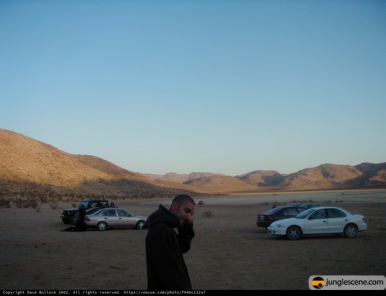 Standing Alone in the Desert