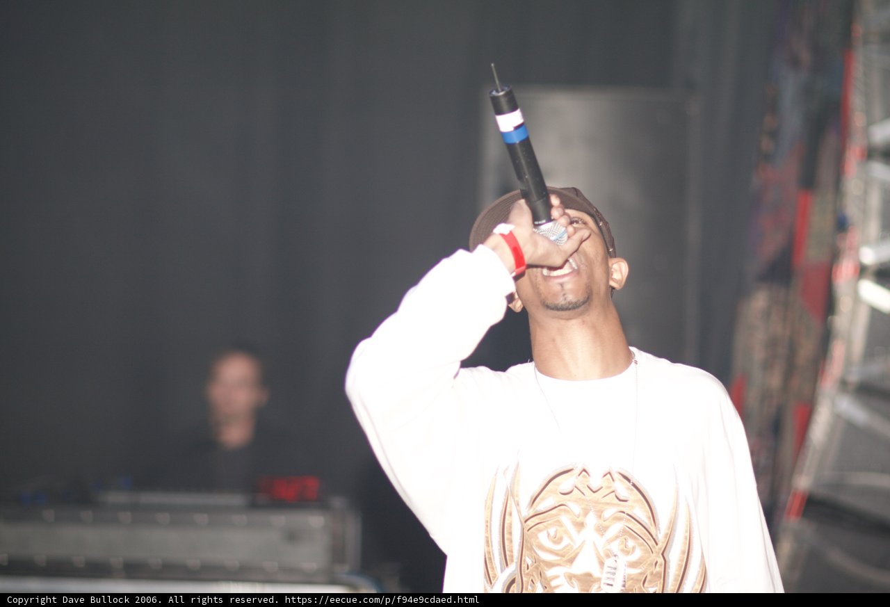 Solo Performance by Man With Microphone
